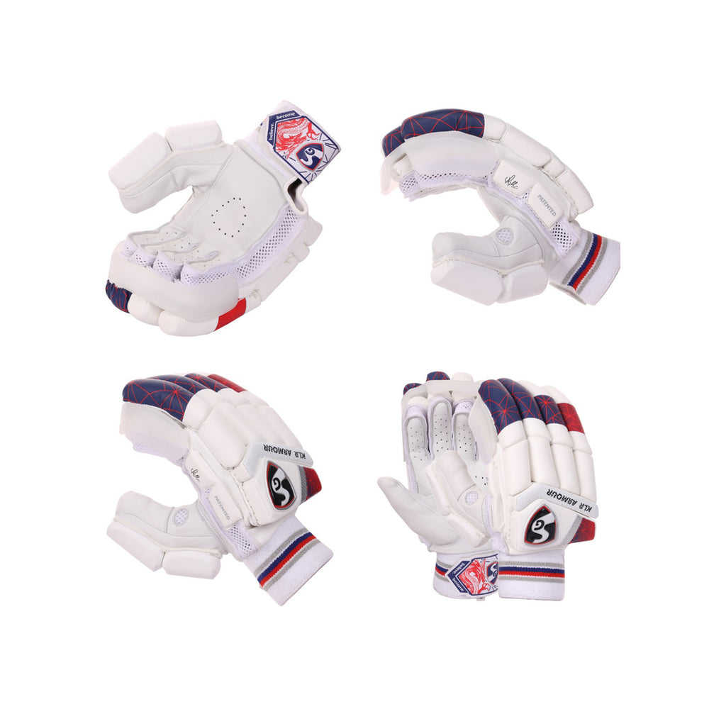 SG KLR Armour Cricket Batting Gloves- Multicolor | Adult RH | Ultimate Protection & Comfort - Best Price online Prokicksports.com