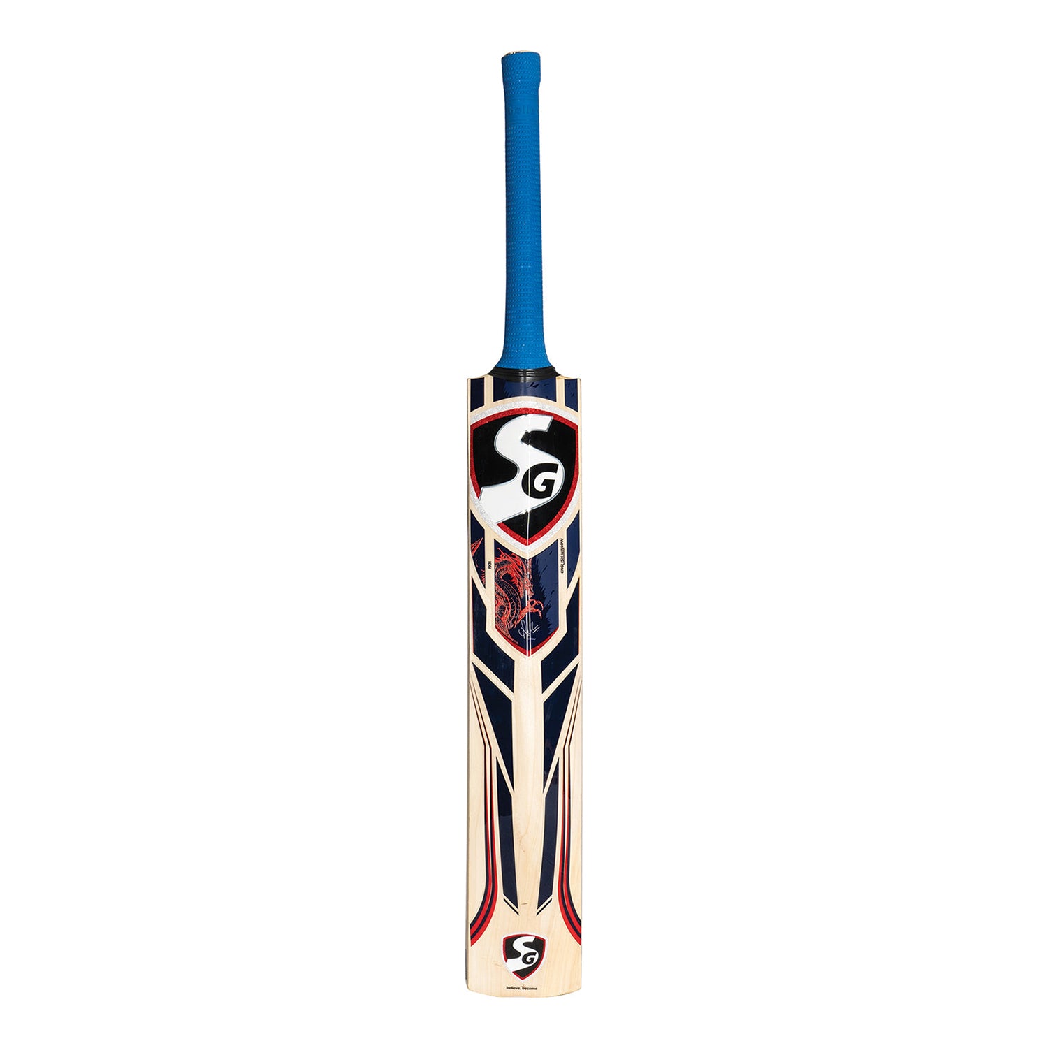 SG KLR Skipper Kashmir Willow Cricket Bat – Powerful Lightweight Bat for Beginners and Intermediate Players, Ideal for Leather Ball Matches and Training - Best Price online Prokicksports.com