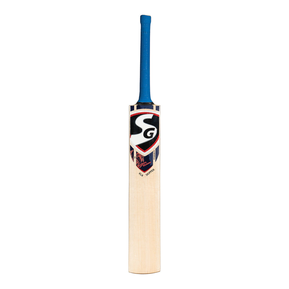 SG KLR Skipper Kashmir Willow Cricket Bat – Powerful Lightweight Bat for Beginners and Intermediate Players, Ideal for Leather Ball Matches and Training - Best Price online Prokicksports.com