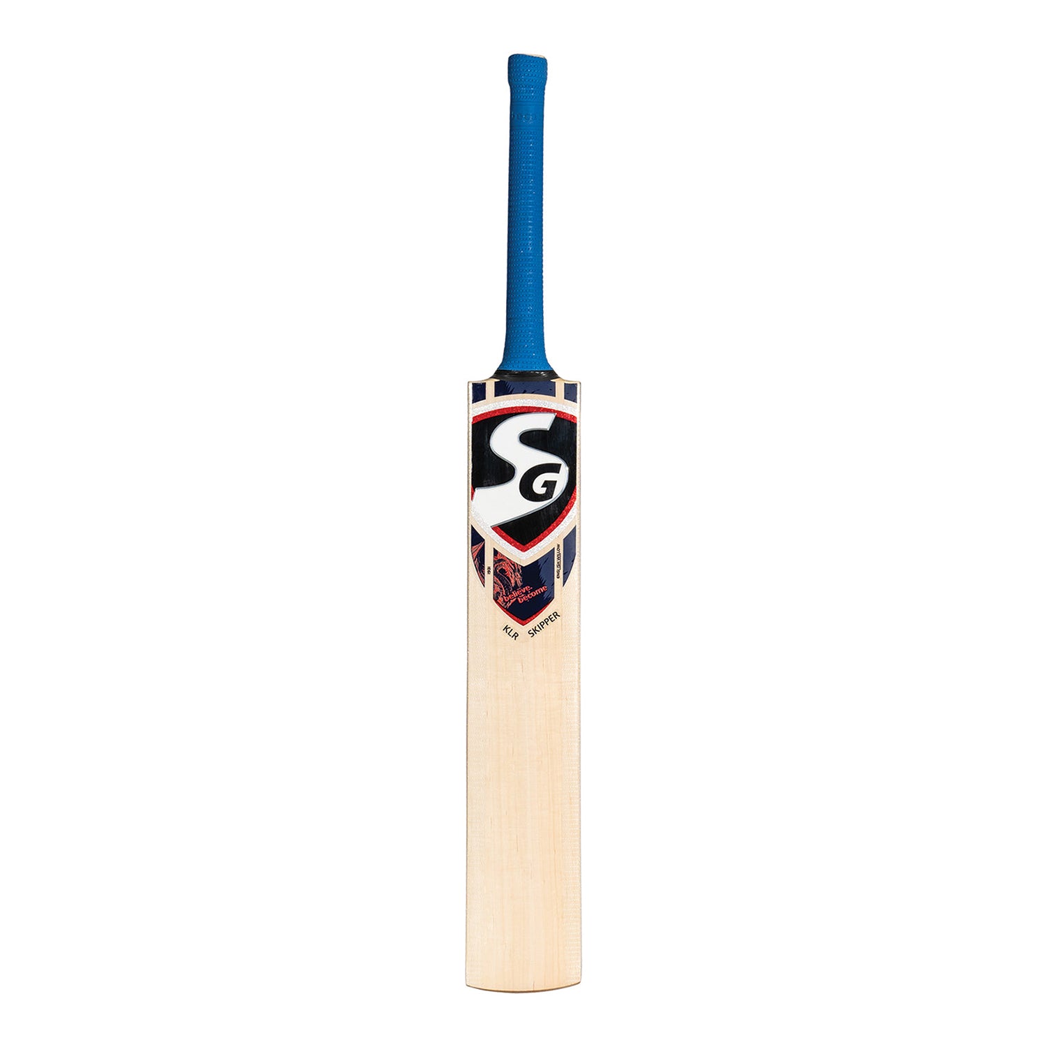 SG KLR Skipper Kashmir Willow Cricket Bat – Powerful Lightweight Bat for Beginners and Intermediate Players, Ideal for Leather Ball Matches and Training - Best Price online Prokicksports.com