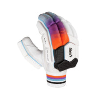 KOOKABURRA Aura Pro Cricket Batting Gloves (Right Hand, Adult Size) | High-Density Foam Protection | Enhanced Ventilation & Comfort - Best Price online Prokicksports.com