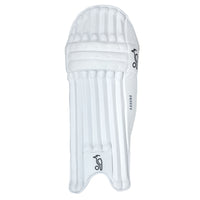 Kookaburra Kahuna 1000 Adult Cricket Batting Legguards – White Lightweight Pads for Leather Ball Club and Pro Matches - Best Price online Prokicksports.com