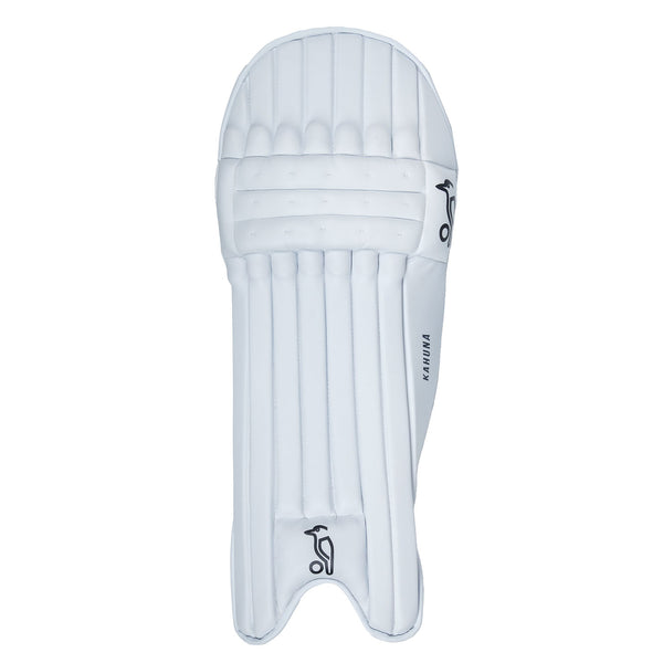 Kookaburra Kahuna 600 Adult Left-Hand Cricket Batting Legguards – Lightweight White Pads for Club and Match Play