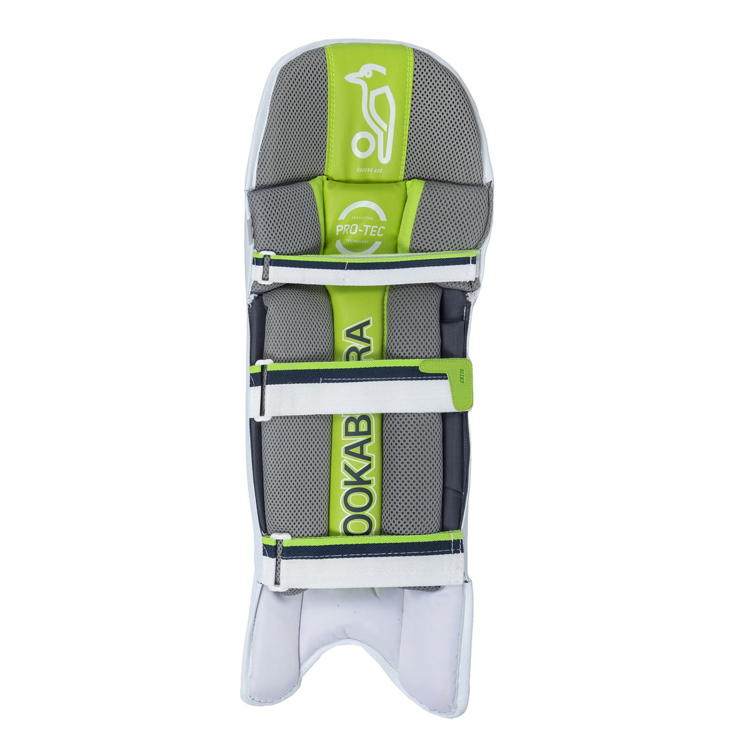 Kookaburra Kahuna 600 Adult Left-Hand Cricket Batting Legguards – Lightweight White Pads for Club and Match Play - Best Price online Prokicksports.com