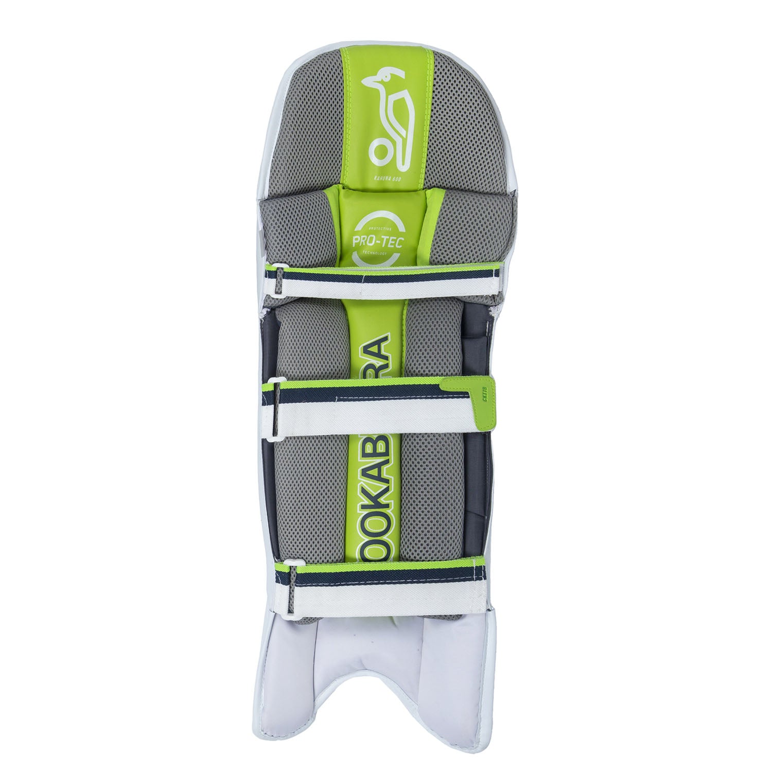 Kookaburra Kahuna 600 Adult Left-Hand Cricket Batting Legguards – Lightweight White Pads for Club and Match Play - Best Price online Prokicksports.com