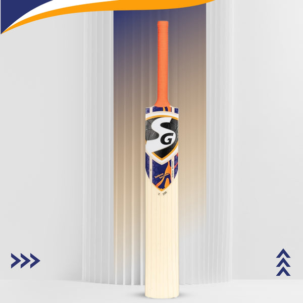 SG T-200 Durable Plastic Cricket Bat – SH, Full-Size Lightweight Bat for Tennis Ball Play, Kids, Beginners, Outdoor Practice & Gully Cricket
