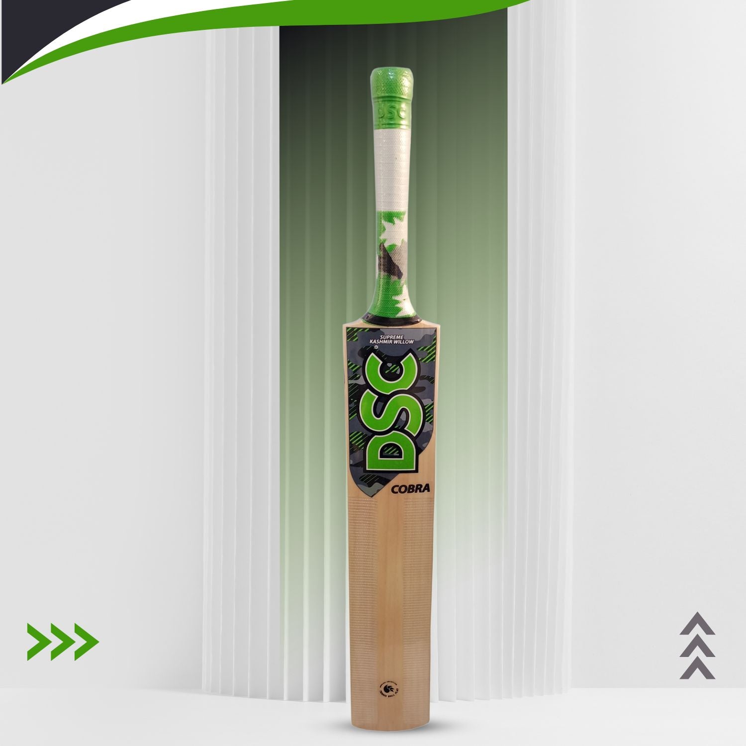 DSC Cobra Kashmir Willow Tennis Cricket Bat - Best Price online Prokicksports.com