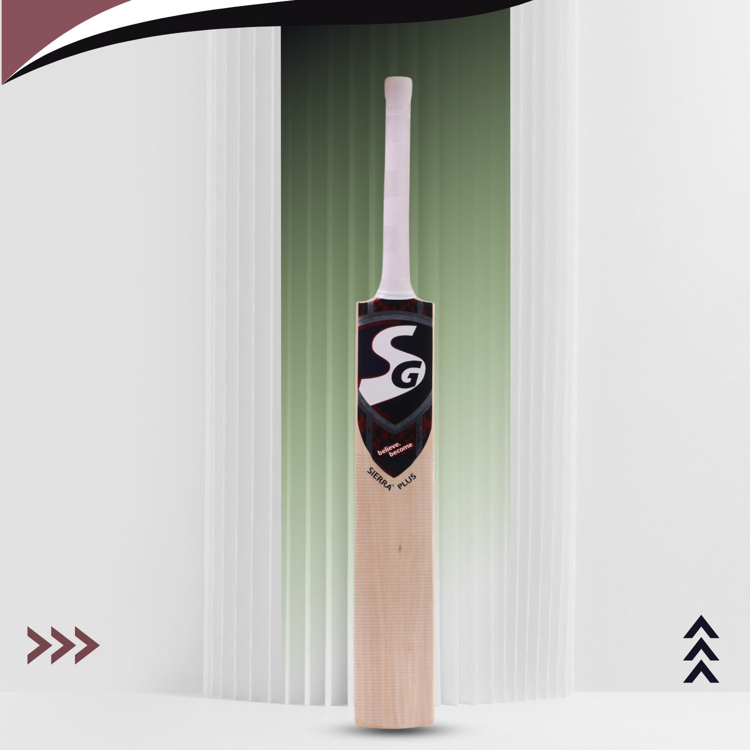 SG Sierra Plus Kashmir Willow Cricket Bat - Best Price online Prokicksports.com