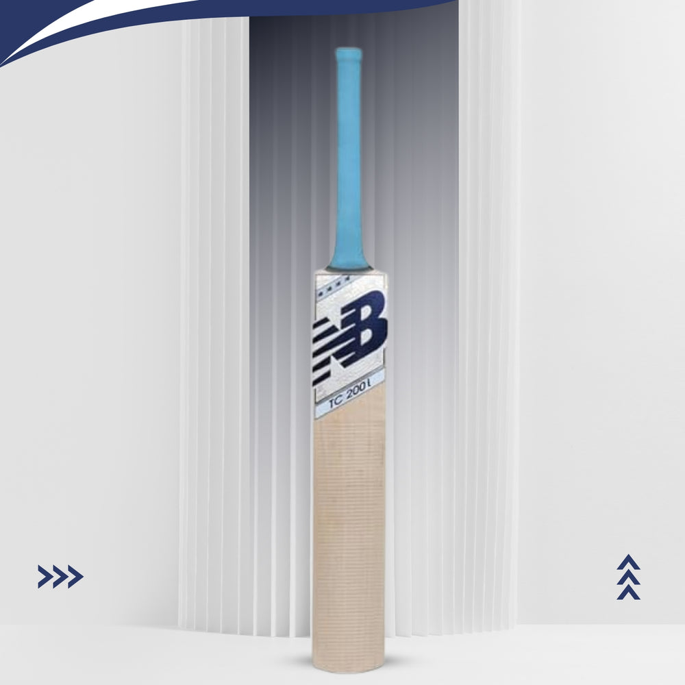 New Balance TC 200i Kashmir Willow Cricket Bat – Short Handle | Durable & Lightweight Bat for Precision and Power