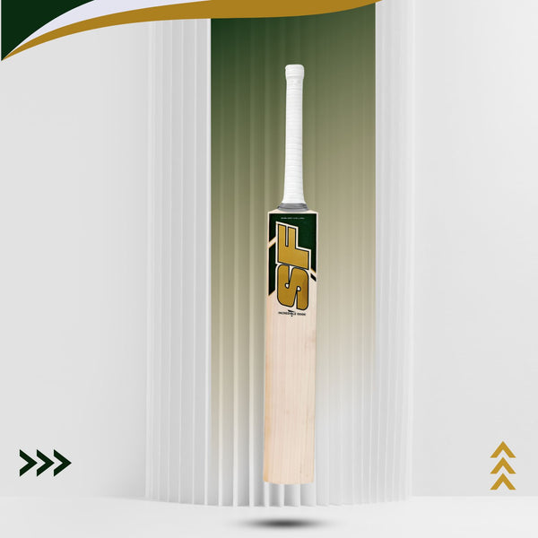 SF Incredible 10000 English Willow Cricket Bat SH – Short Handle Grade Bat for Professional Leather Ball Play