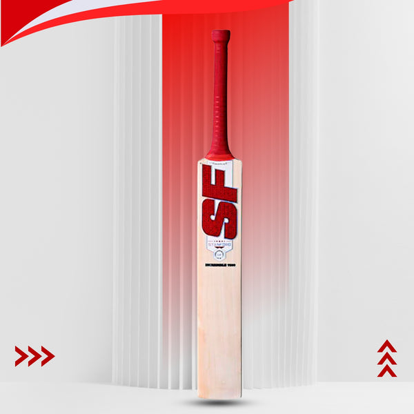 SF Incredible 7500 English Willow Cricket Bat SH – Lightweight Short Handle Bat for Leather Ball Play & Power Shots