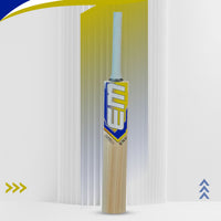 EM Namma Chennai Kashmir Willow Cricket Bat - Short Handle | Leather Ball Cricket Bat for Adults - Best Price online Prokicksports.com