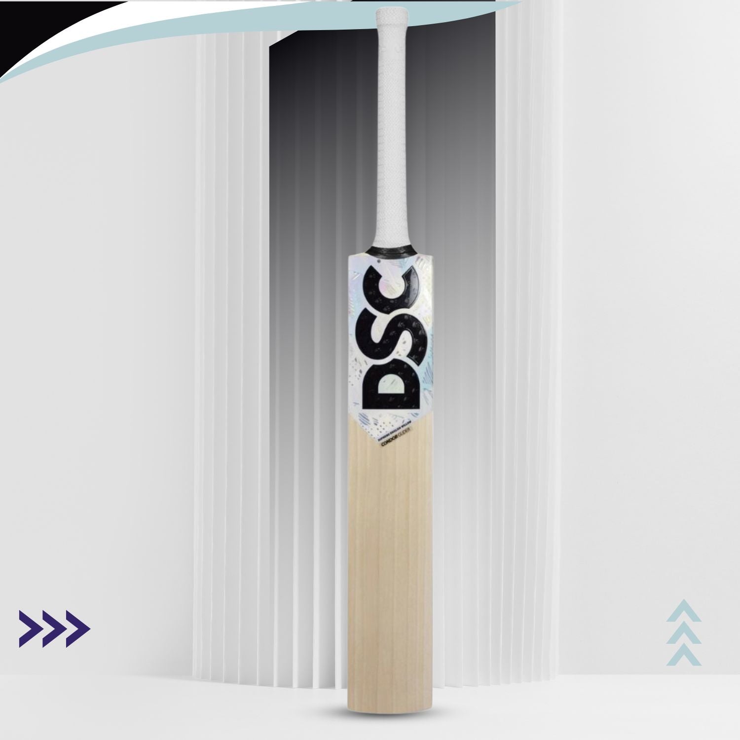 DSC Condor Glider English Willow Cricket Bat - SH | Lightweight Cricket Bat for Power & Control | Professional Grade Short Handle Bat - Best Price online Prokicksports.com
