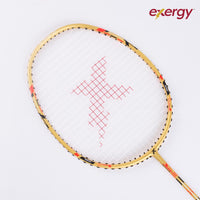 Exergy Katana Badminton Racket - 82g, 32 lbs Tension, Pre-Strung with Full Cover - Best Price online Prokicksports.com