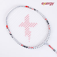 Exergy Katana Badminton Racket - 82g, 32 lbs Tension, Pre-Strung with Full Cover - Best Price online Prokicksports.com
