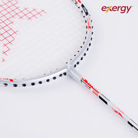 Exergy Katana Badminton Racket - 82g, 32 lbs Tension, Pre-Strung with Full Cover - Best Price online Prokicksports.com