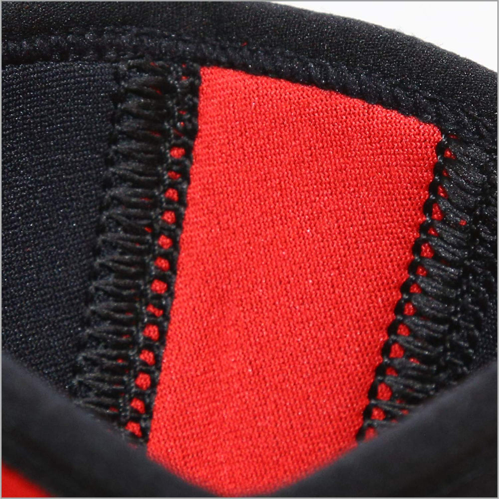 USI Universal KS7 Knee Sleeves Red/Black – Medium Compression Support for Weightlifting, Squats, CrossFit, Powerlifting & Gym Knee Protection - Best Price online Prokicksports.com