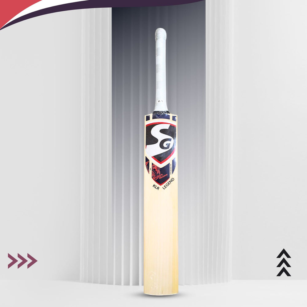 SG KLR Legend English Willow Cricket Bat (SH) | Professional Grade Cricket Bat for Power & Precision | Premium Handcrafted English Willow
