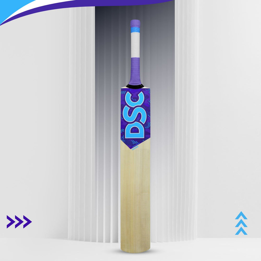 DSC Trizone Kashmir Willow Cricket Tennis Ball Bat - SH | Lightweight & Durable | Perfect for Tennis Ball Cricket