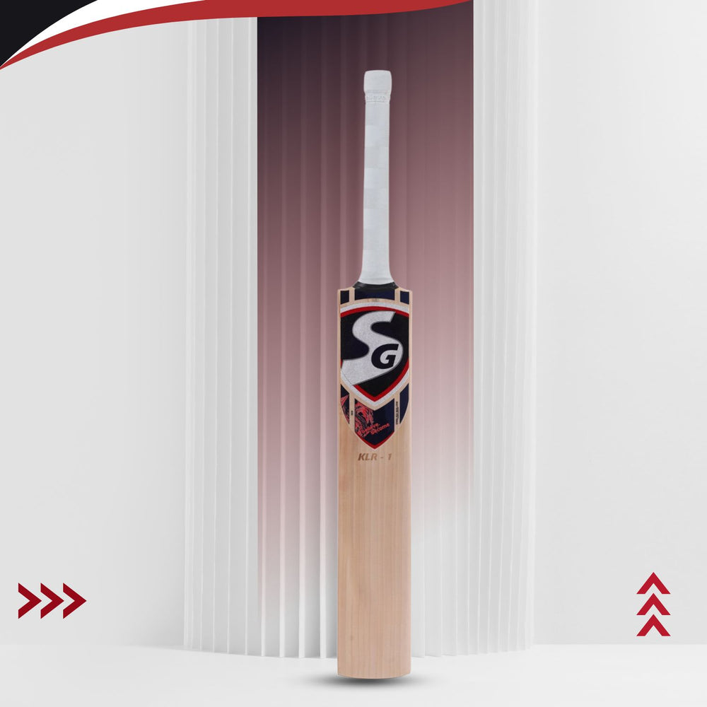 SG KLR 1 English Willow Cricket Bat (SH) | Premium Grade Cricket Bat for Power & Precision | Handcrafted English Willow | Thick Edges & Large Sweet Spot | Lightweight & Durable for Leather Ball Cricket | Ideal for Tournaments & League Matches