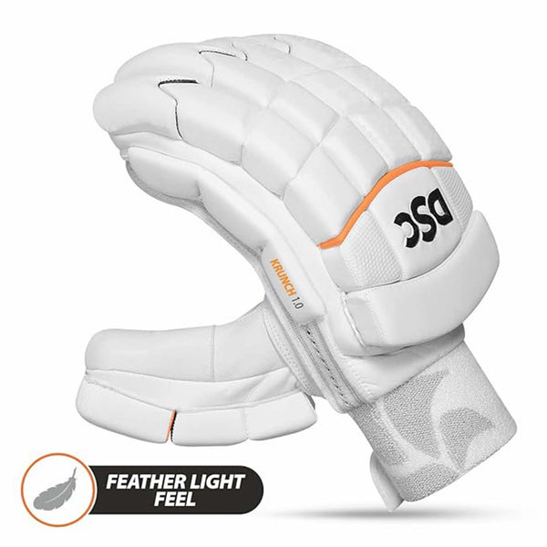 DSC Krunch 1.0 RH Men's Batting Gloves – High Protection, Superior Grip & Breathable Design for Cricketers