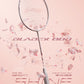Li-Ning BladeX 880 Shida Badminton Racquet Pearl White AYPW051 | Speed-Focused Racquet with M46X Carbon Frame & T1100 Shaft