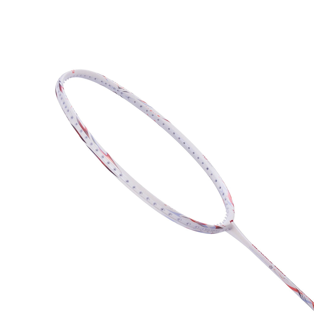 Li-Ning BladeX 880 Shida Badminton Racquet Pearl White AYPW051 | Speed-Focused Racquet with M46X Carbon Frame & T1100 Shaft - Best Price online Prokicksports.com