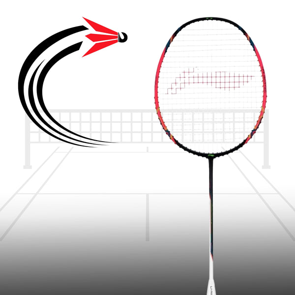 Li-Ning Halbertec Motor Unstrung Badminton Racquet – Power & Speed Performance Frame