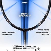 Li-Ning G-Force 5900 Superlite Badminton Racket | Ultra-Light 5U6 | Unstrung Racquet with Superior Control & Power - Best Price online Prokicksports.com