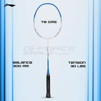 Li-Ning G-Force 5900 Superlite Badminton Racket | Ultra-Light 5U6 | Unstrung Racquet with Superior Control & Power