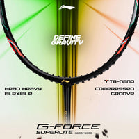 Li-Ning G-Force 5900 Superlite Badminton Racket | Ultra-Light 5U6 | Unstrung Racquet with Superior Control & Power - Best Price online Prokicksports.com