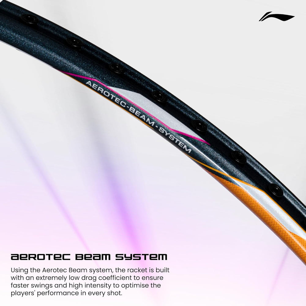 Li-Ning G-Force 5900 Superlite Badminton Racket | Ultra-Light 5U6 | Unstrung Racquet with Superior Control & Power