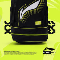 Li-Ning ABSS321 Court Pro Long Badminton Backpack, Red - Best Price online Prokicksports.com