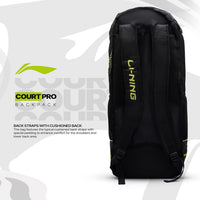 Li-Ning ABSS321 Court Pro Long Badminton Backpack, Red - Best Price online Prokicksports.com