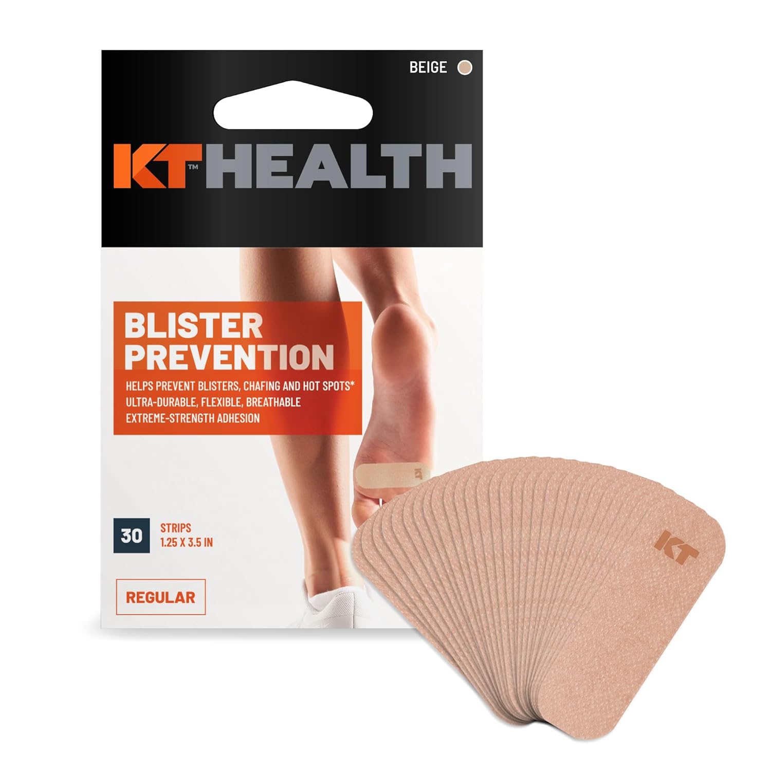 Li-Ning KT Tape Blister Supporter 30 Strips (9 cm X 3 cm) - Beige - Best Price online Prokicksports.com