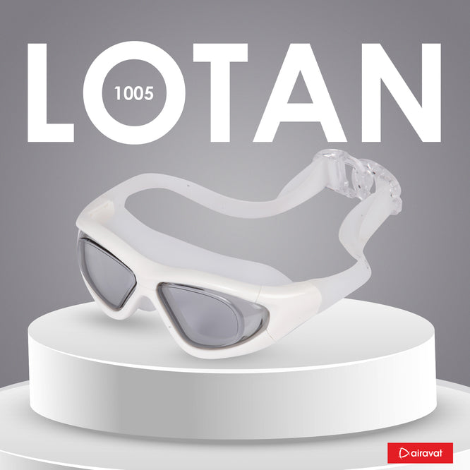 Airavat Lotan Swimming Goggles – Anti-Fog, UV Protection, No-Leak Polycarbonate Swim Glasses for Men, Women & Youth - Best Price online Prokicksports.com