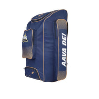 SG X LSG 2.0 Duffle Wheelie Cricket Kitbag – Large Blue Orange Cricket Trolley Bag with Bat Compartment, Wheels, Shoulder Straps, and Durable Fabric - Best Price online Prokicksports.com