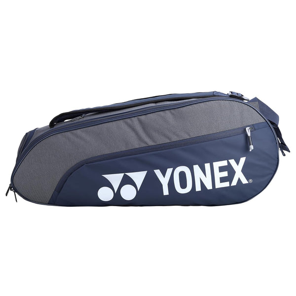 Yonex Q014-22826T-SR League Racquet Bag (BT6) | Spacious & Durable | 6-Racquet Capacity | Multi-Compartment Sports Kitbag for Badminton & Tennis