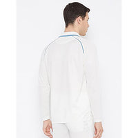 SG Legend Full Sleeves Cricket T-shirt – White Lightweight Polyester Shirt with Breathable Fabric, Comfortable Fit, and Moisture-Wicking for Match or Practice - Best Price online Prokicksports.com