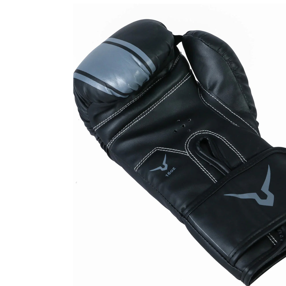 Invincible Junior Leisure Boxing Gloves, Black/Grey - Best Price online Prokicksports.com
