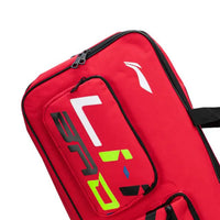 Li-Ning ABDS853-2 Badminton Rapid Kit Bag – Red | Spacious, Durable, and Lightweight Sports Bag for All Badminton Essentials - Best Price online Prokicksports.com