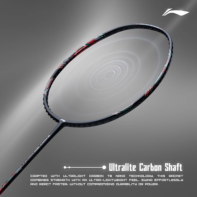 Li-Ning G-Force 3900 Superlite II Carbon-Fiber Strung Badminton Racquet – Lightweight Professional Racket with Free Full Cover - Best Price online Prokicksports.com