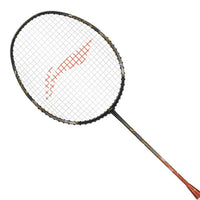 Li-Ning Air-Force 80 G3 Unstrung Badminton Racket | Lightweight 80 Grams | G6 Grip | Dark Grey/Amber/Gold | Speed & Precision - Best Price online Prokicksports.com