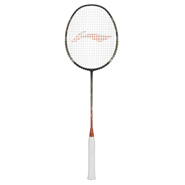 Li-Ning Air-Force 80 G3 Unstrung Badminton Racket | Lightweight 80 Grams | G6 Grip | Dark Grey/Amber/Gold | Speed & Precision