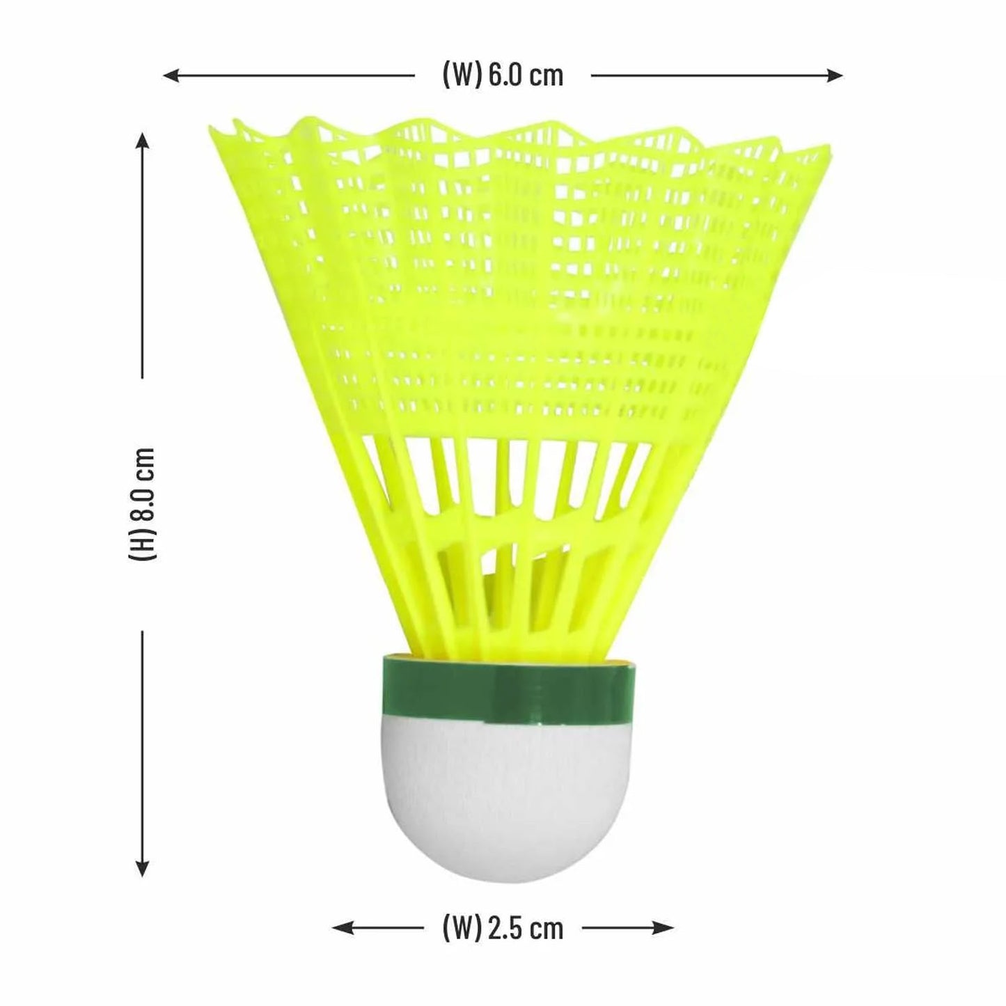 Li-Ning Attack Nylon Shuttlecock Slow Speed, Yellow - Best Price online Prokicksports.com