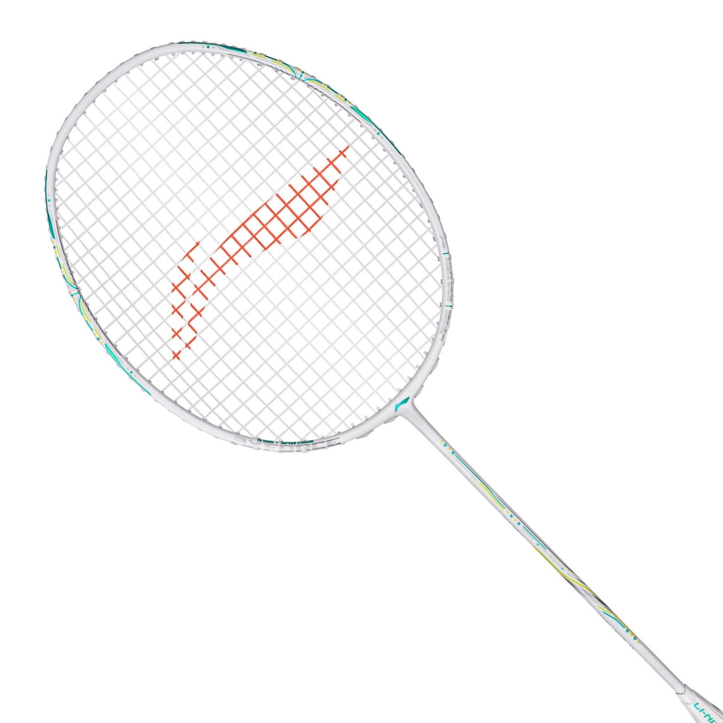 Li-Ning AXForce 60 Unstrung Badminton Racquet , White - Best Price online Prokicksports.com