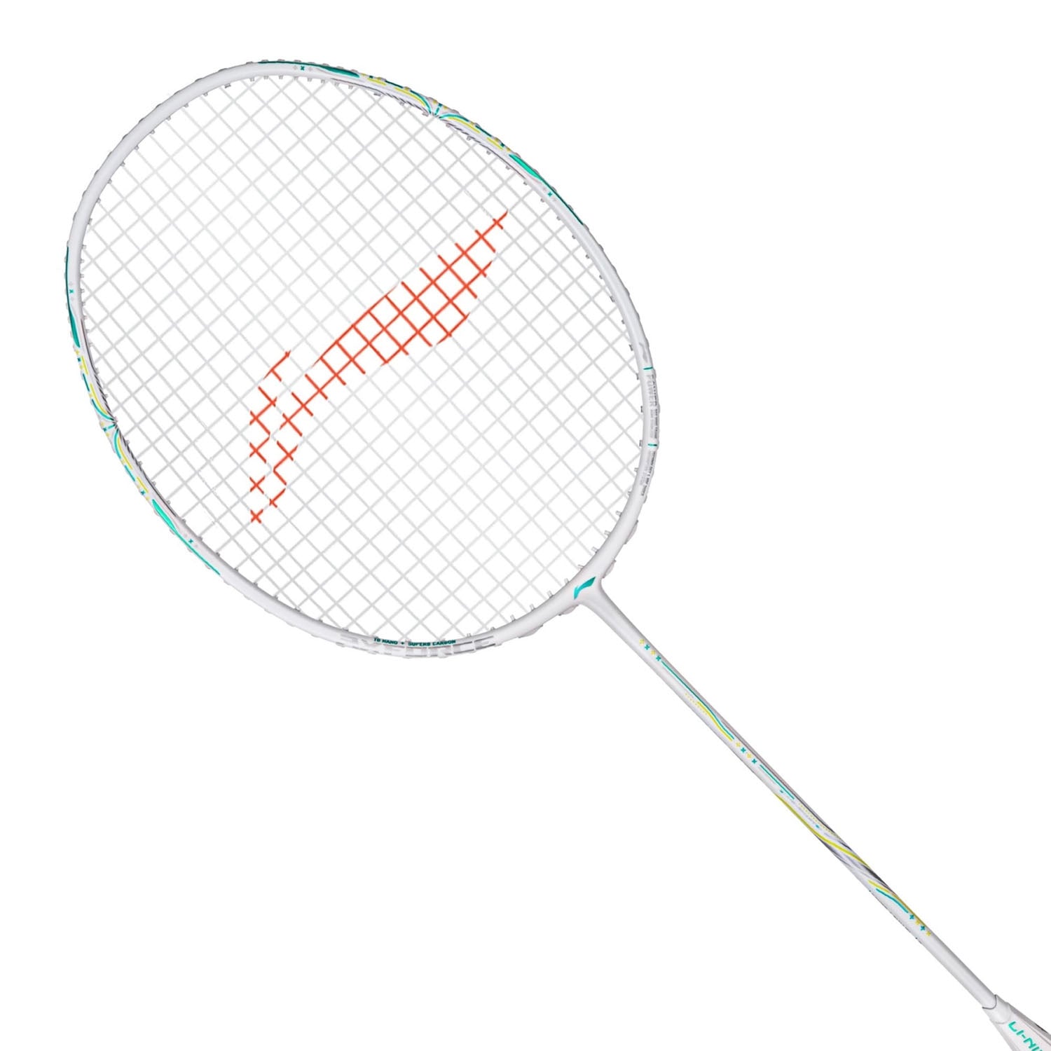 Li-Ning AXForce 60 Unstrung Badminton Racquet , White - Best Price online Prokicksports.com