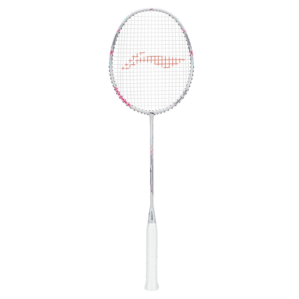Li-Ning Axforce Light Cannon Badminton Racquet | Ultra-Light Unstrung Frame | White | High Modulus Carbon Fiber | Speed & Control | Intermediate to Advanced - Best Price online Prokicksports.com