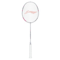 Li-Ning Axforce Light Cannon Badminton Racquet | Ultra-Light Unstrung Frame | White | High Modulus Carbon Fiber | Speed & Control | Intermediate to Advanced - Best Price online Prokicksports.com