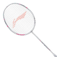 Li-Ning Axforce Light Cannon Badminton Racquet | Ultra-Light Unstrung Frame | White | High Modulus Carbon Fiber | Speed & Control | Intermediate to Advanced - Best Price online Prokicksports.com